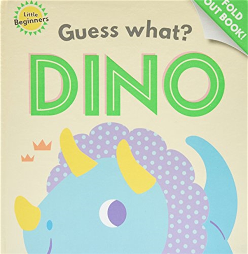 Little Beginners Guess What Fold Out Book Dino/Product Detail/Early Childhood Fiction Books
