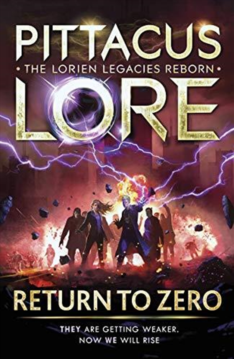 Return to Zero: Lorien Legacies Reborn/Product Detail/Literature & Plays