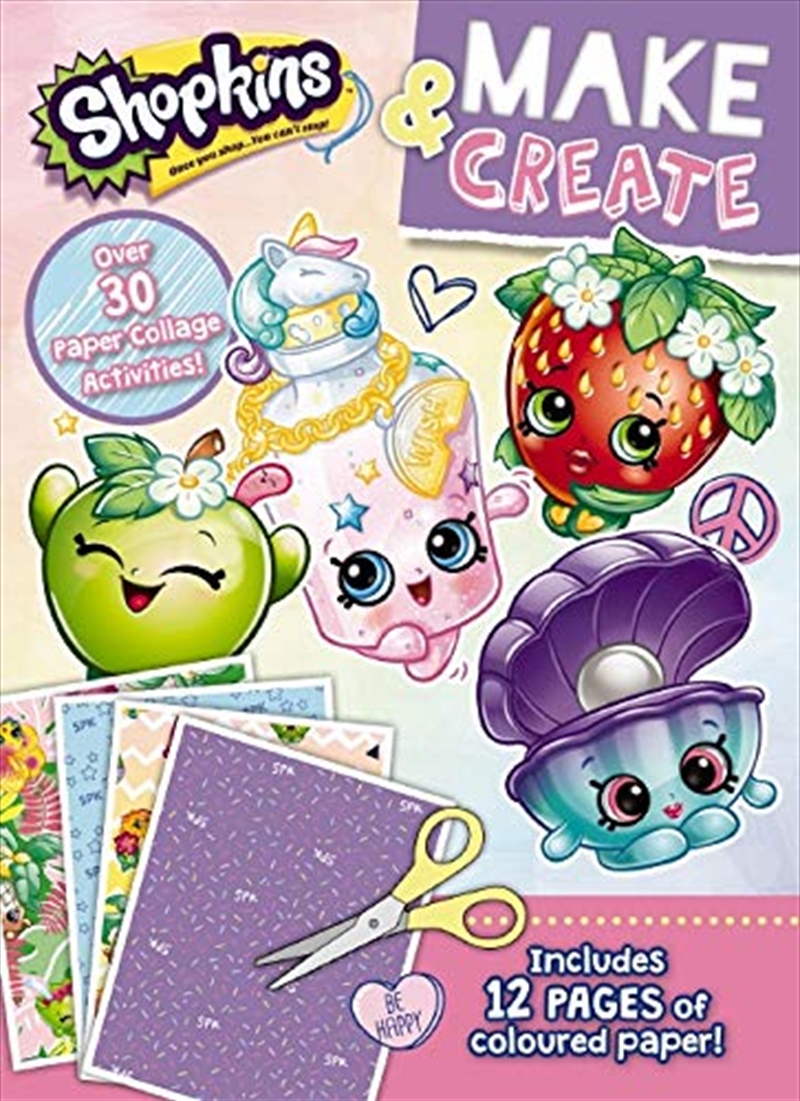 Shopkins: Make & Create Activity Book/Product Detail/Kids Activity Books