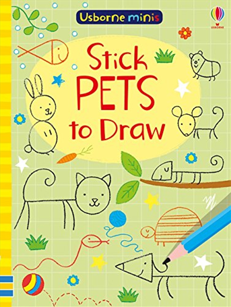 Stick Pets To Draw/Product Detail/Kids Colouring