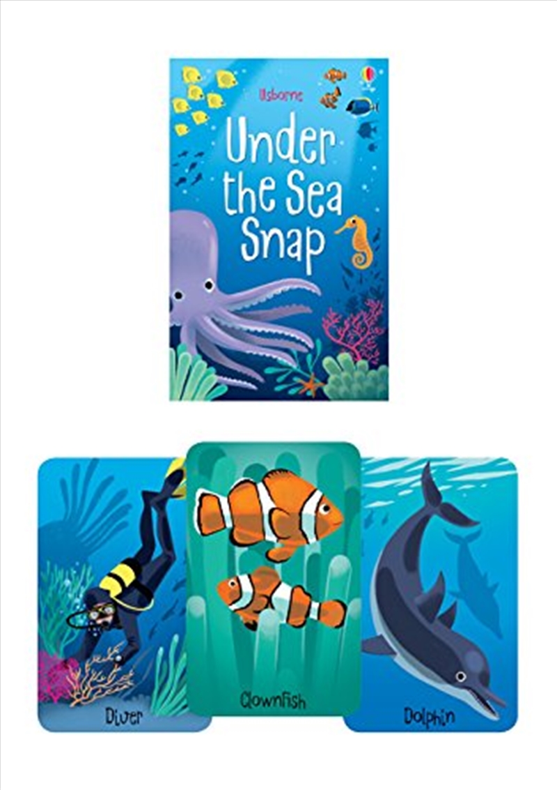 Usborne Snap Cards Under The Sea/Product Detail/Childrens