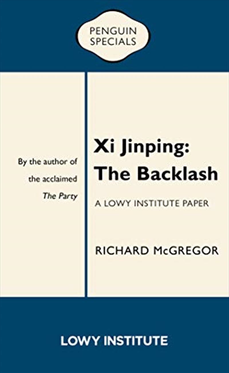 Xi Jinping: The Backlash/Product Detail/Society & Culture