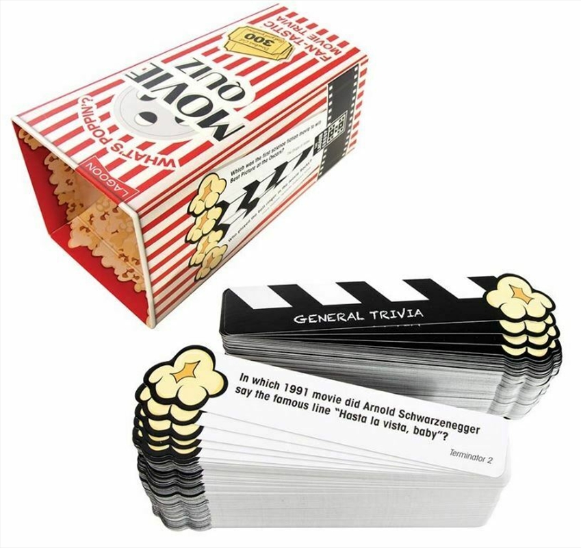 Whats Poppin Movie Quiz/Product Detail/Card Games