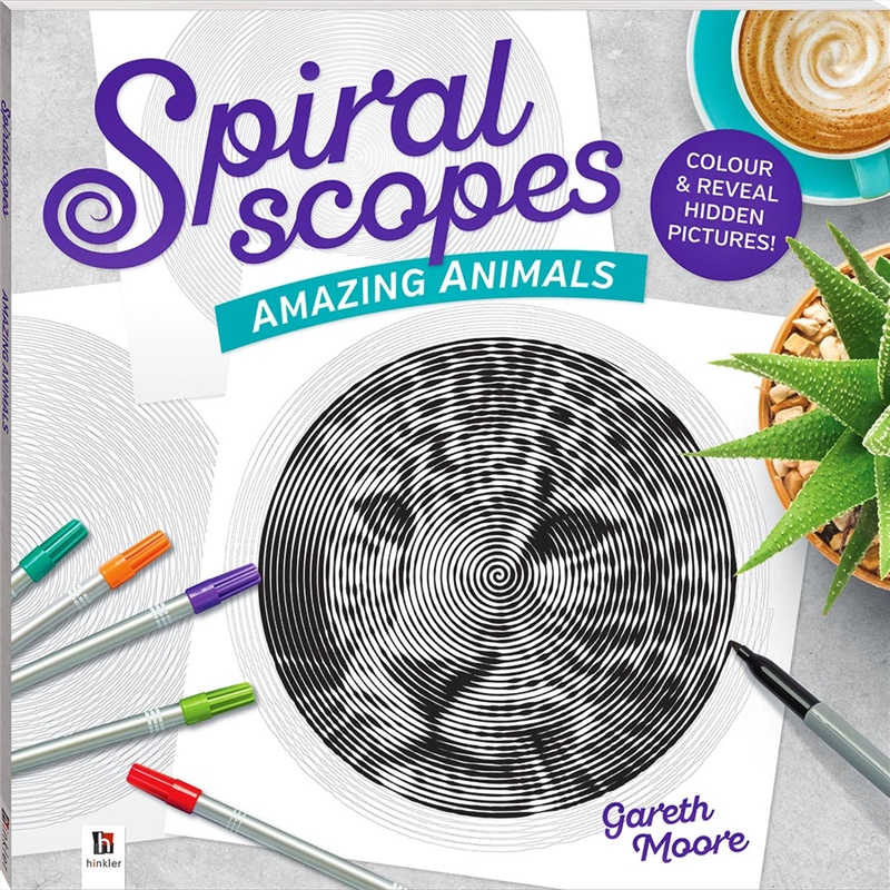 Spiralscopes: Animals/Product Detail/Kids Colouring