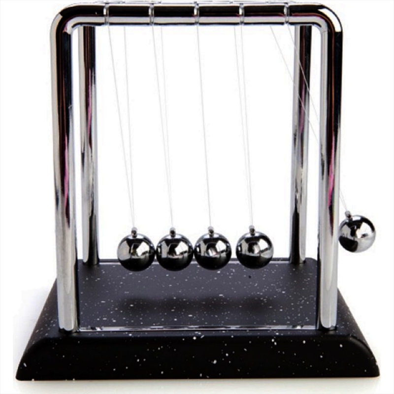 Newtons Cradle - Small With Marble Look Base/Product Detail/Homewares