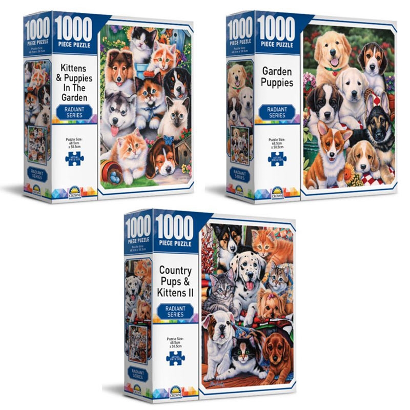 Radiant Series - Crown 1000 Piece Puzzle (SENT AT RANDOM)/Product Detail/Nature and Animals