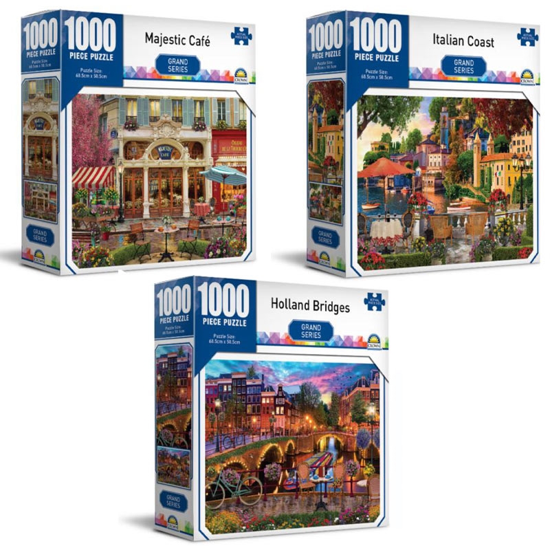 Grand Series - Crown 1000 Piece Puzzle (SENT AT RANDOM)/Product Detail/Nature and Animals