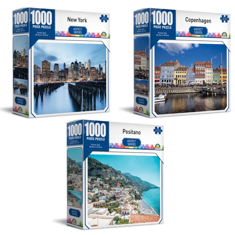 Aspect Series - Crown 1000 Piece Puzzle (SELECTED AT RANDOM) | Merchandise