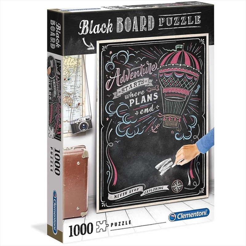 Blackboard Travel 1000 Piece Puzzle/Product Detail/Art and Icons
