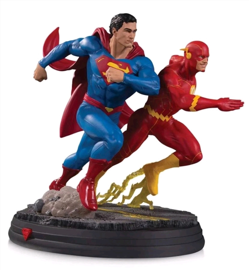 DC Comics - Superman vs Flash Racing 2nd Edition Gallery Statue/Product Detail/Statues