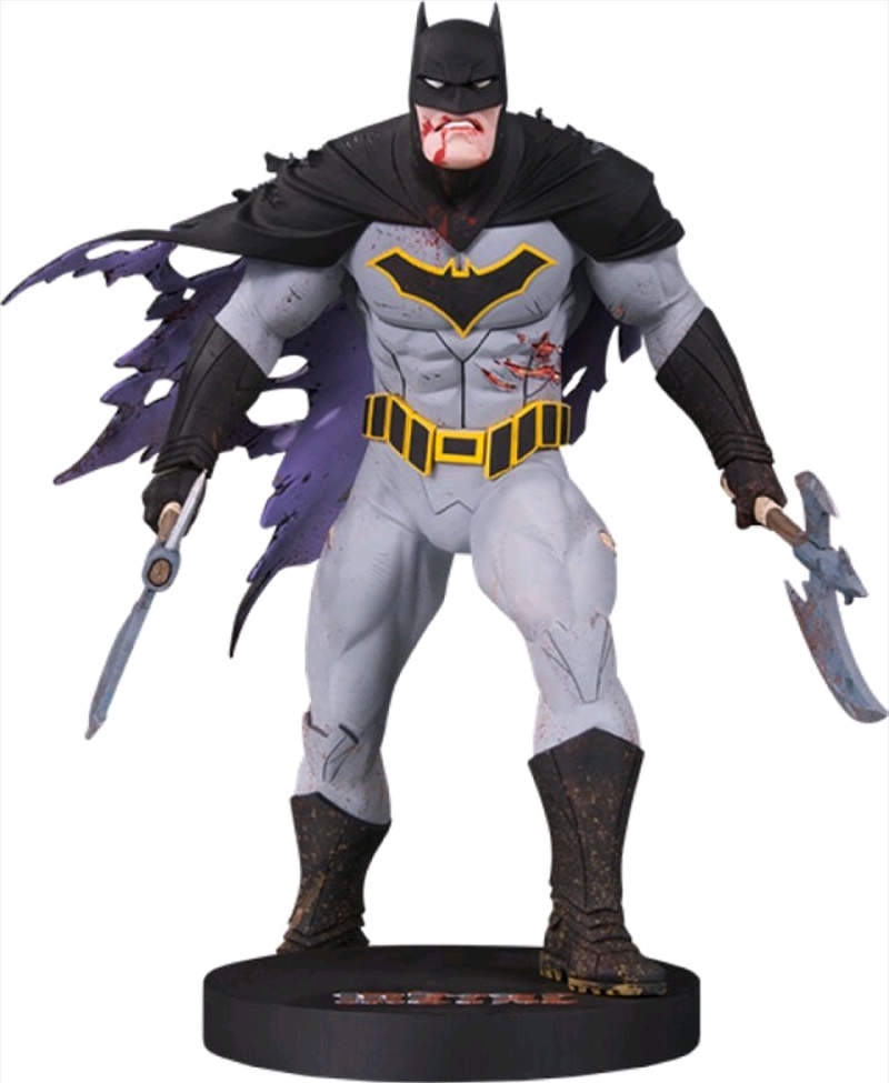 Batman - Batman Metal by Greg Capullo Designer Mini Statue/Product Detail/Statues