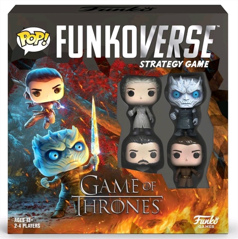 Funkoverse - Game of Thrones 100 4-pack Board Game | Merchandise