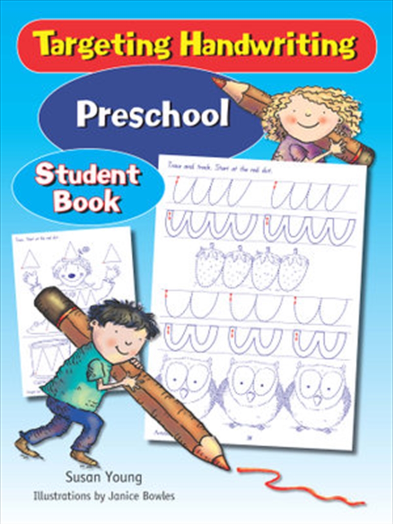 Targeting Handwriting Preschool Workbook | Paperback Book