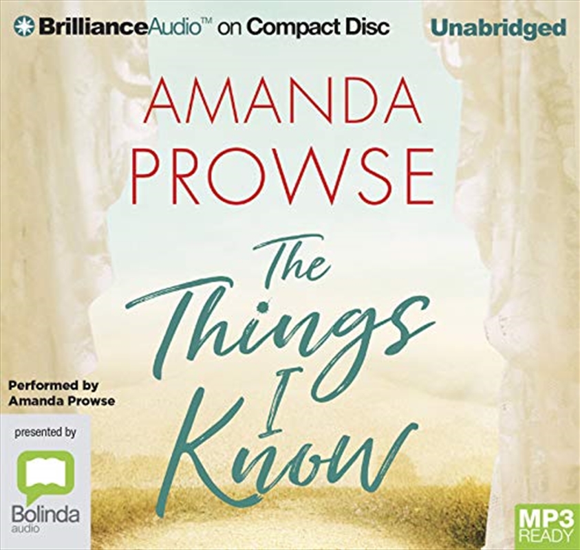 The Things I Know/Product Detail/Modern & Contemporary