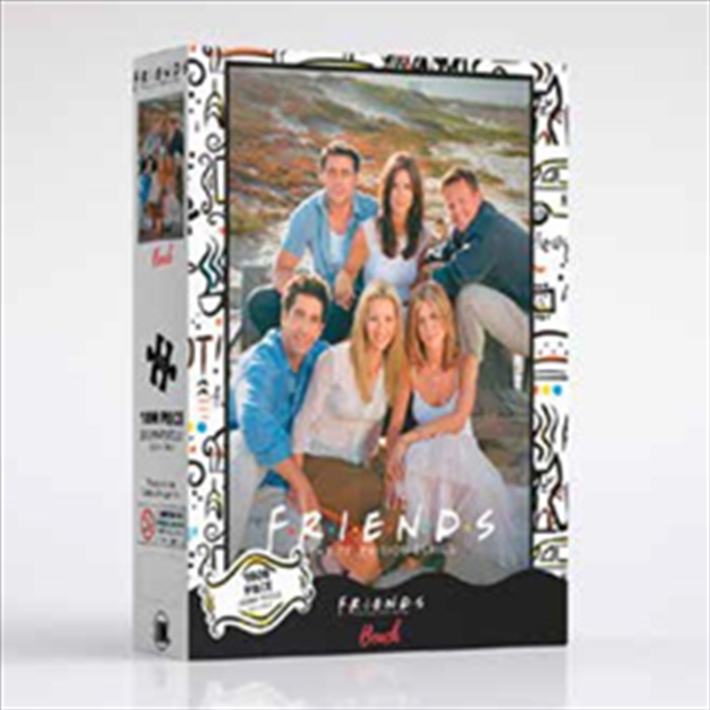 Friends - Beach 1000 Piece Puzzle/Product Detail/Film and TV