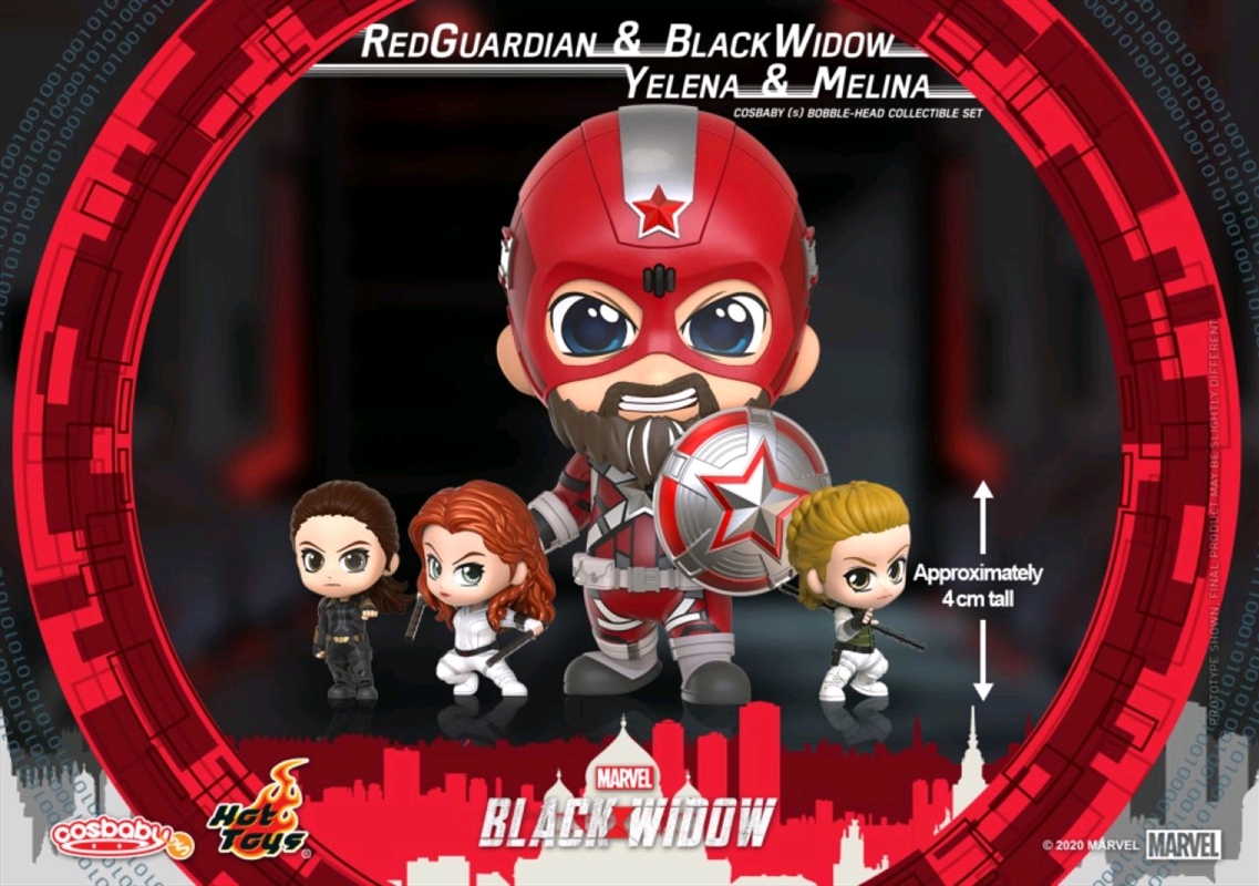 Black Widow - Black Widow, Yelena, Red Guardian & Melina Cosbaby Set/Product Detail/Figurines