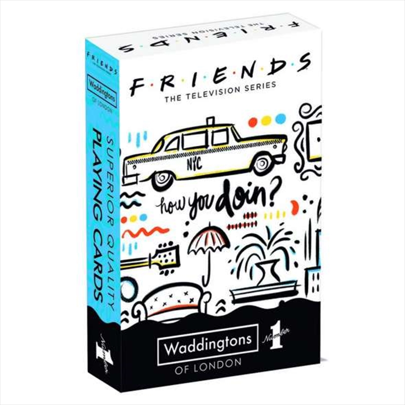 Friends Waddingtons Number 1 Playing Cards | Merchandise