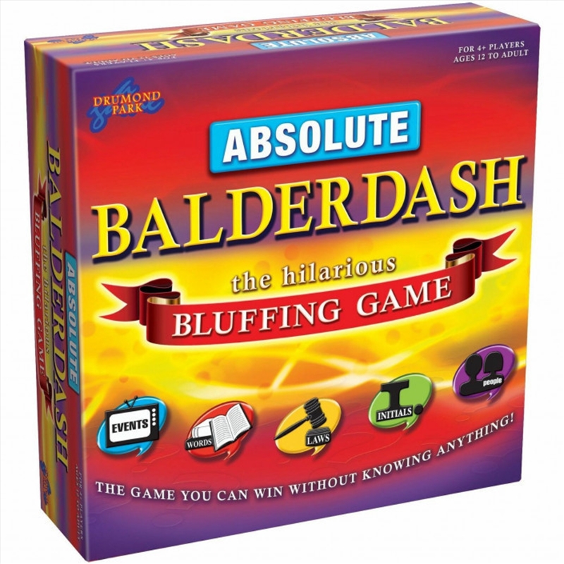 Absolute Balderdash/Product Detail/Board Games