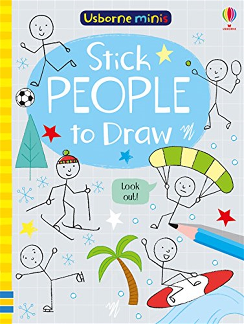 Stick People To Draw/Product Detail/Kids Colouring