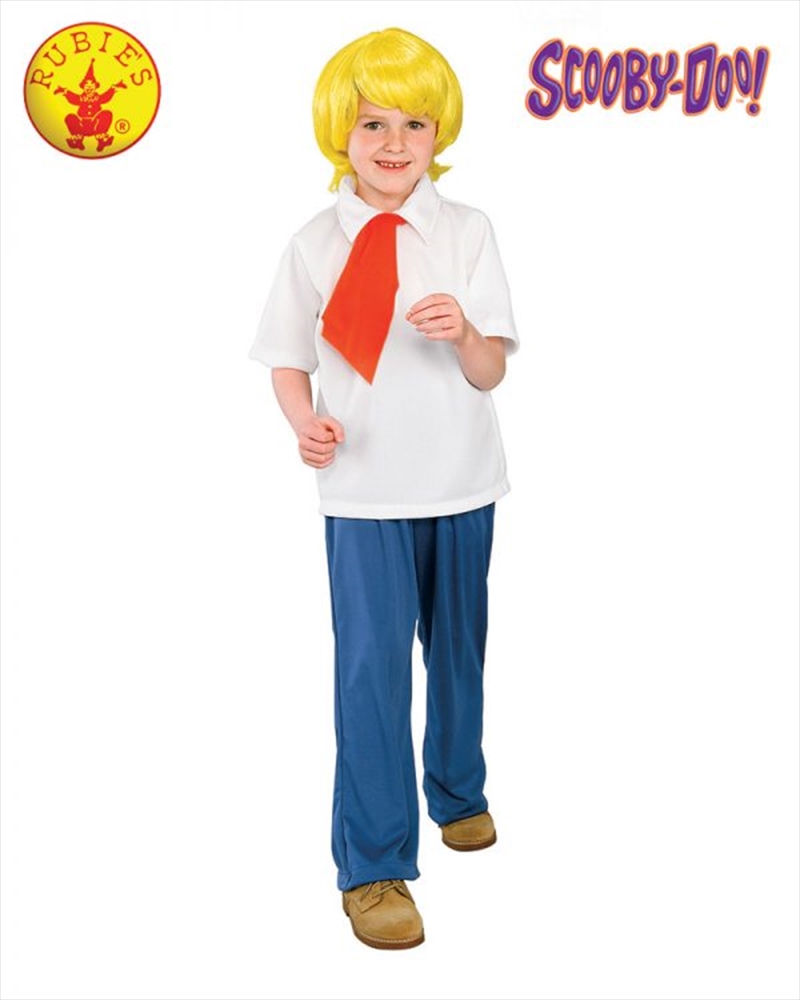 Fred Jones Scooby Doo Child Costume: Size Medium | Apparel
