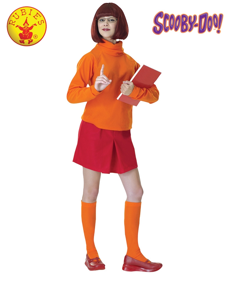 Scooby Doo Velma Deluxe Adult Costume: Size Standard/Product Detail/Costumes