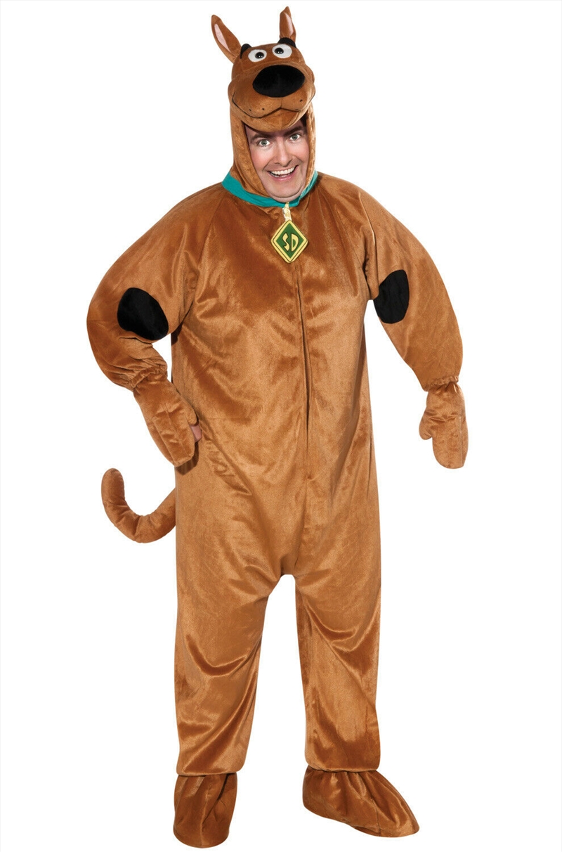 Scooby Doo Plush Adult Costume: Plus Size | Apparel
