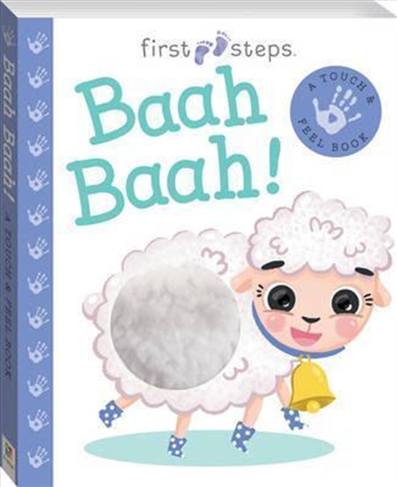 First Steps Touch and Feel: Baah Baah! | Board Book