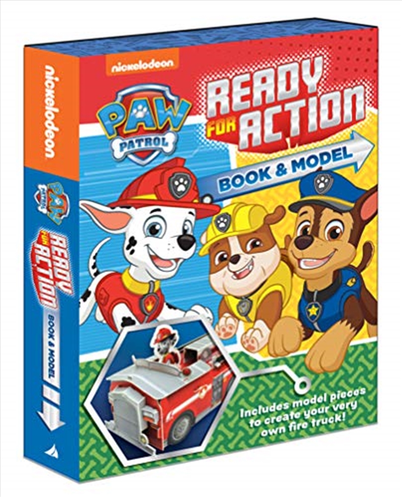 Paw Patrol Ready For Action Book And Model Kit/Product Detail/Children