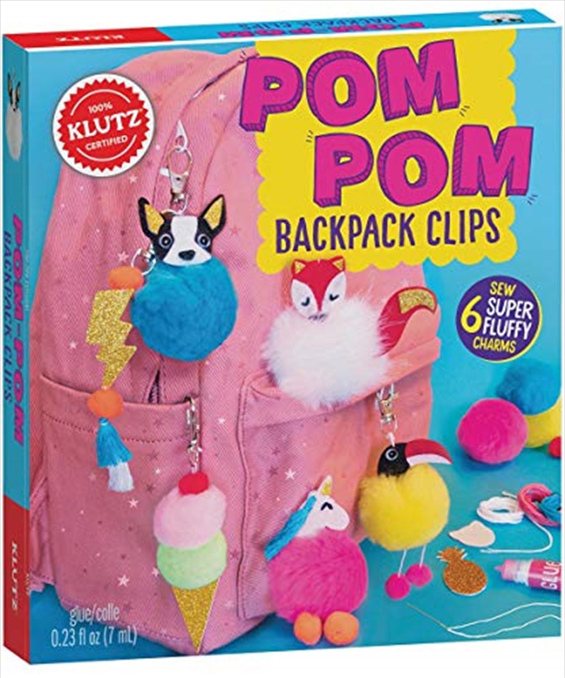 Klutz Pom-pom Backpack Clips/Product Detail/Children