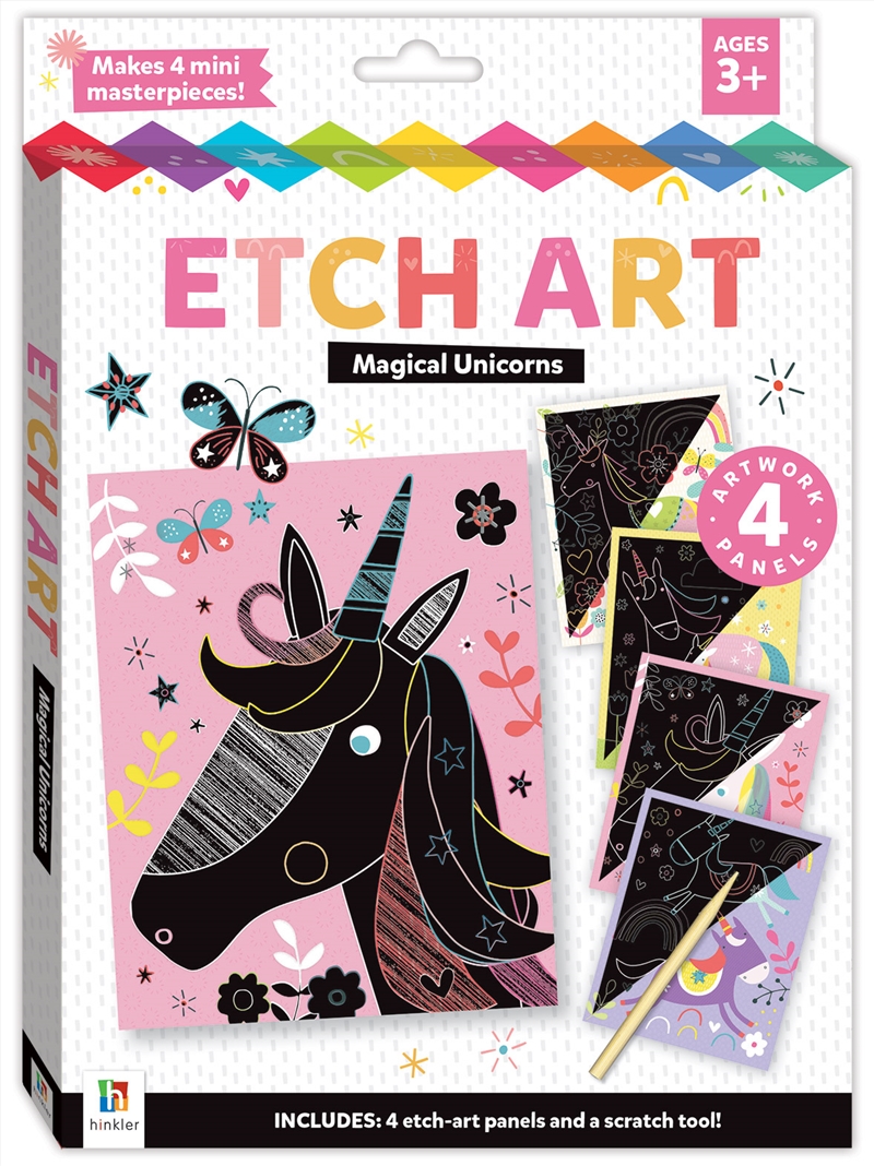 Etch Art: Magical Unicorns/Product Detail/Colouring