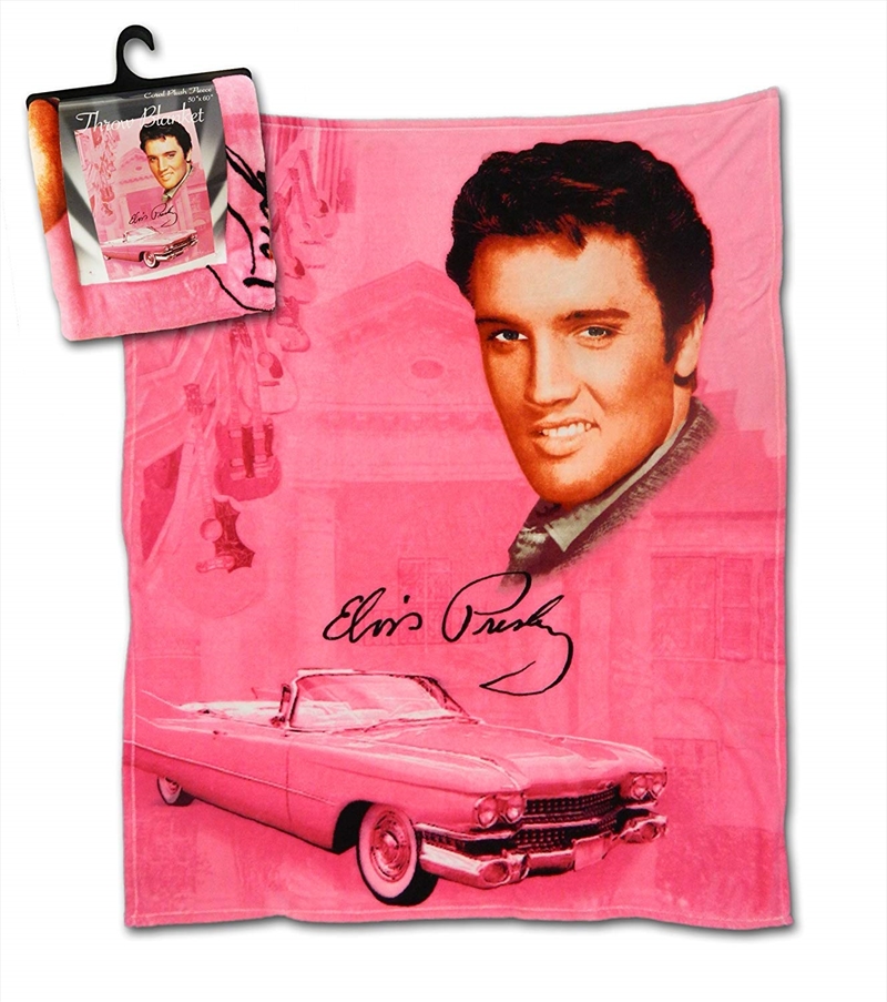 Elvis Throw Pink Guitar | Merchandise