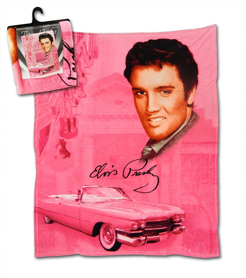 Elvis Throw Pink Guitar/Product Detail/Manchester