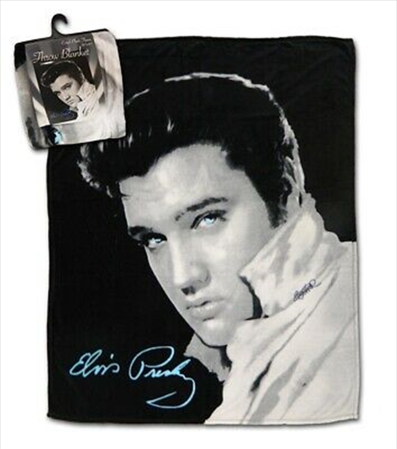 Elvis Throw Black And White/Product Detail/Manchester