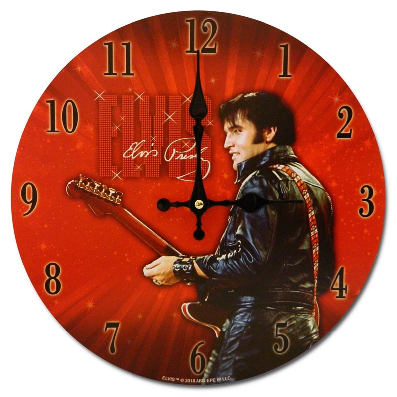 Elvis Clock 68 Name/Product Detail/Clocks