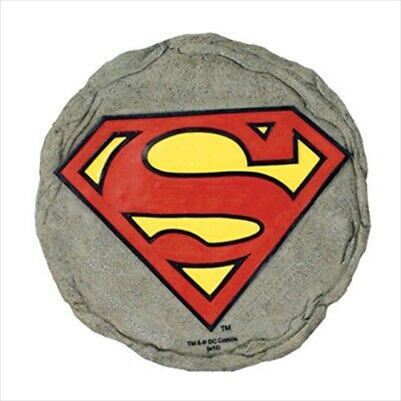 Superman Logo Stepping Stone | Collectable