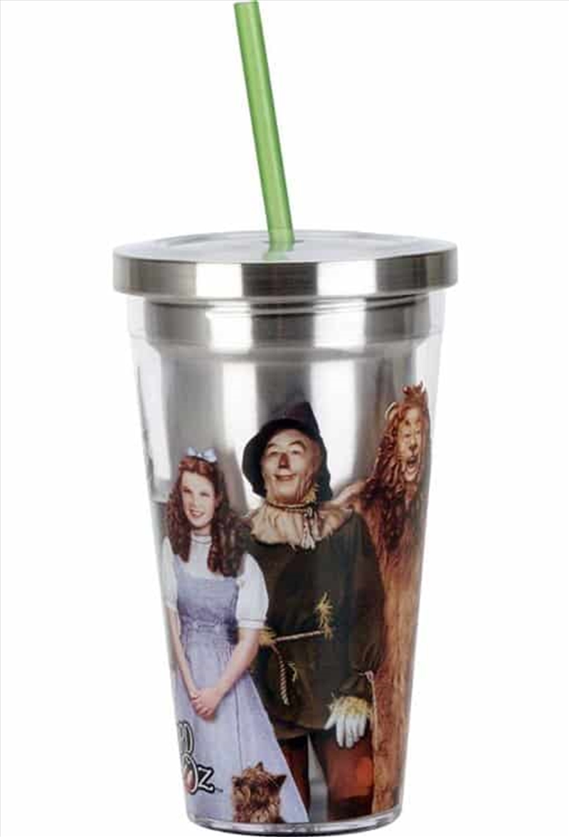 Wizard of Oz - Cup With Straw/Product Detail/Glasses, Tumblers & Cups