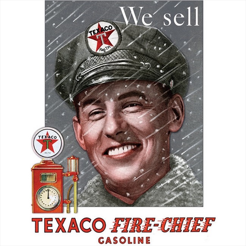 Texaco Tin Sign | Merchandise