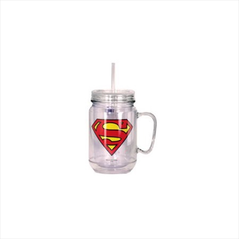 Superman Mason Jar | Merchandise