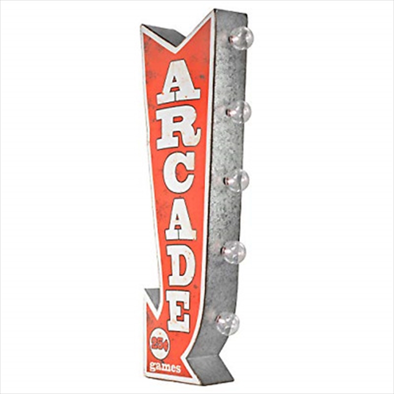 Arcade Off The Wall Tin Sign/Product Detail/Wall Lights