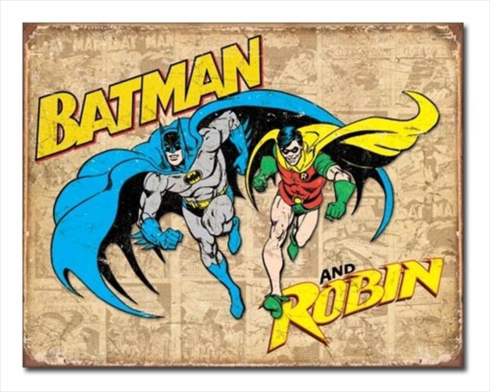 Batman And Robin Weathered/Product Detail/Posters & Prints