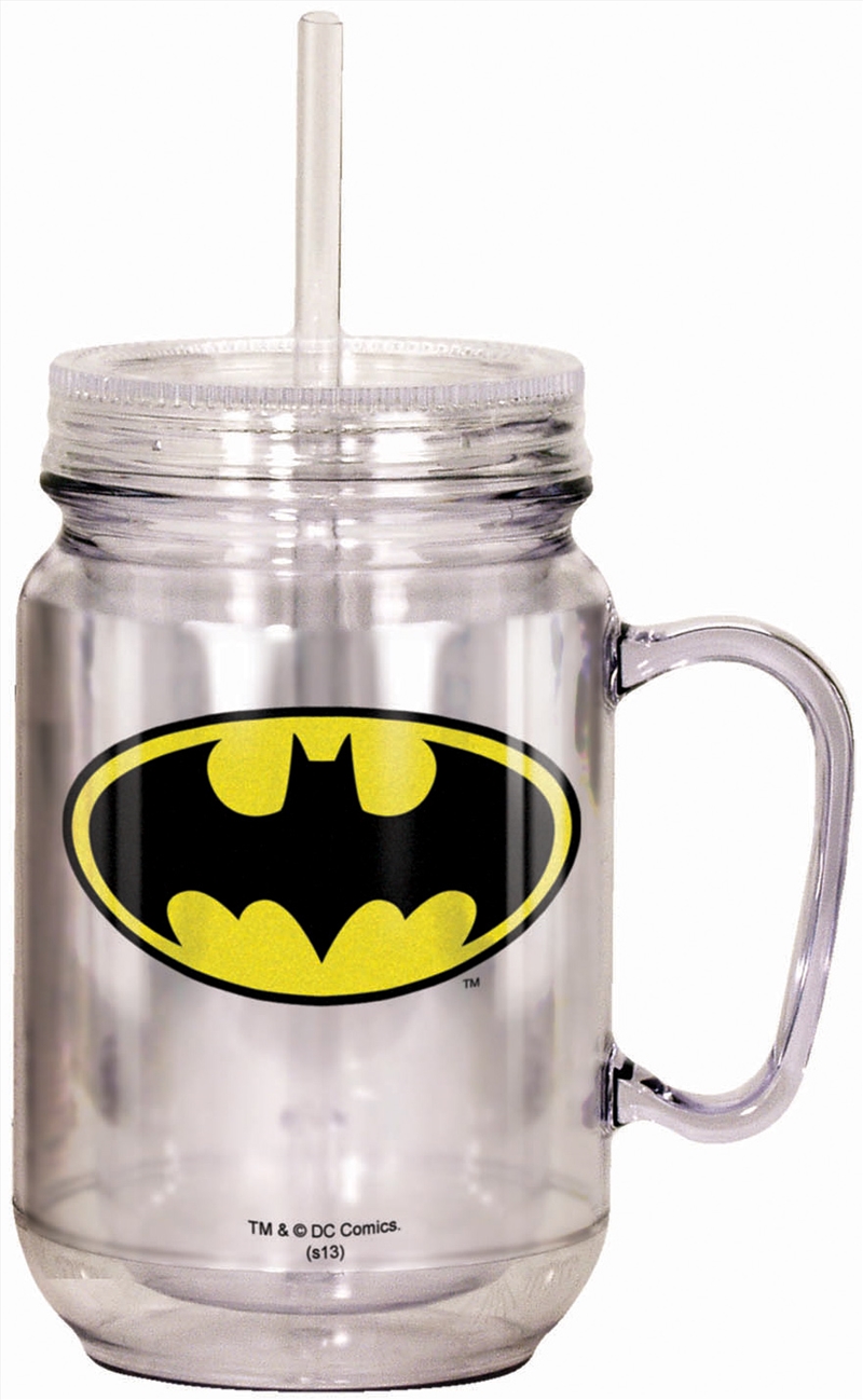 Batman Mason Jar/Product Detail/Glasses, Tumblers & Cups