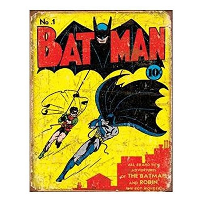 Batman No1 Cover Tin Sign/Product Detail/Posters & Prints