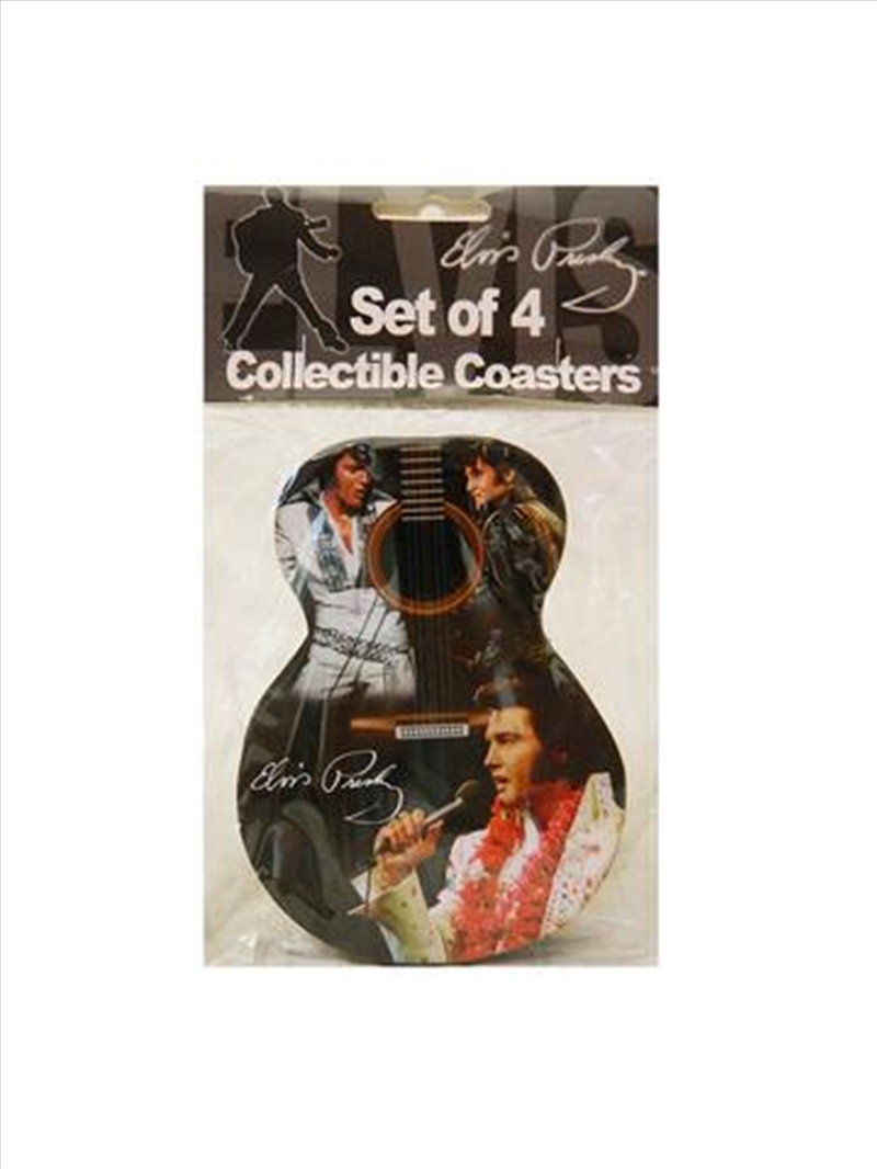 Elvis Coasters Guitar Shape/Product Detail/Novelty