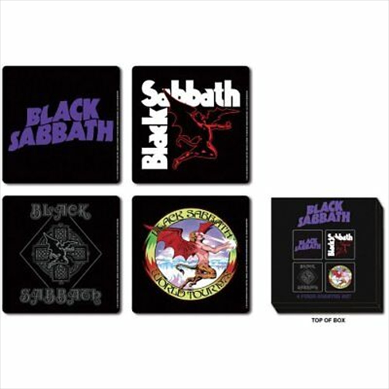 Black Sabbath Coaster Set | Merchandise