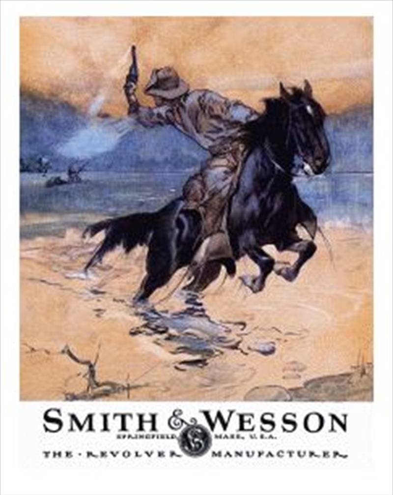 Smith & Wesson Hostilrs Tin Sign/Product Detail/Posters & Prints