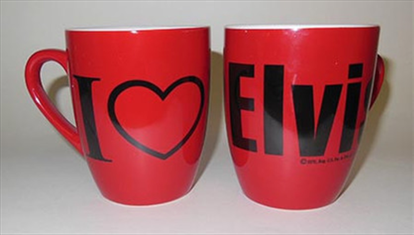 Elvis I Love Red Mug/Product Detail/Mugs