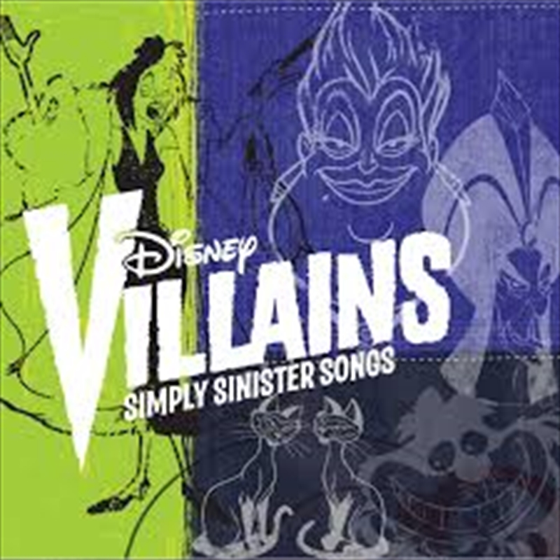 Disney Villains - Simply Sinister Songs | CD