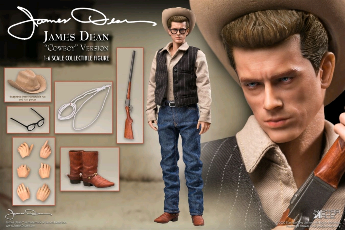 James Dean - Cowboy Version 12" Action Figure/Product Detail/Figurines