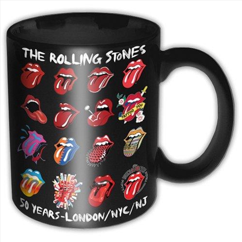 Rolling Stones Boxed Standard Mug: Tongue Evolution/Product Detail/Mugs