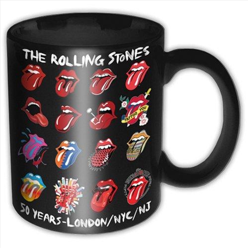 Tazza Rolling Stones - Tongue Evolution | Idee per regali originali